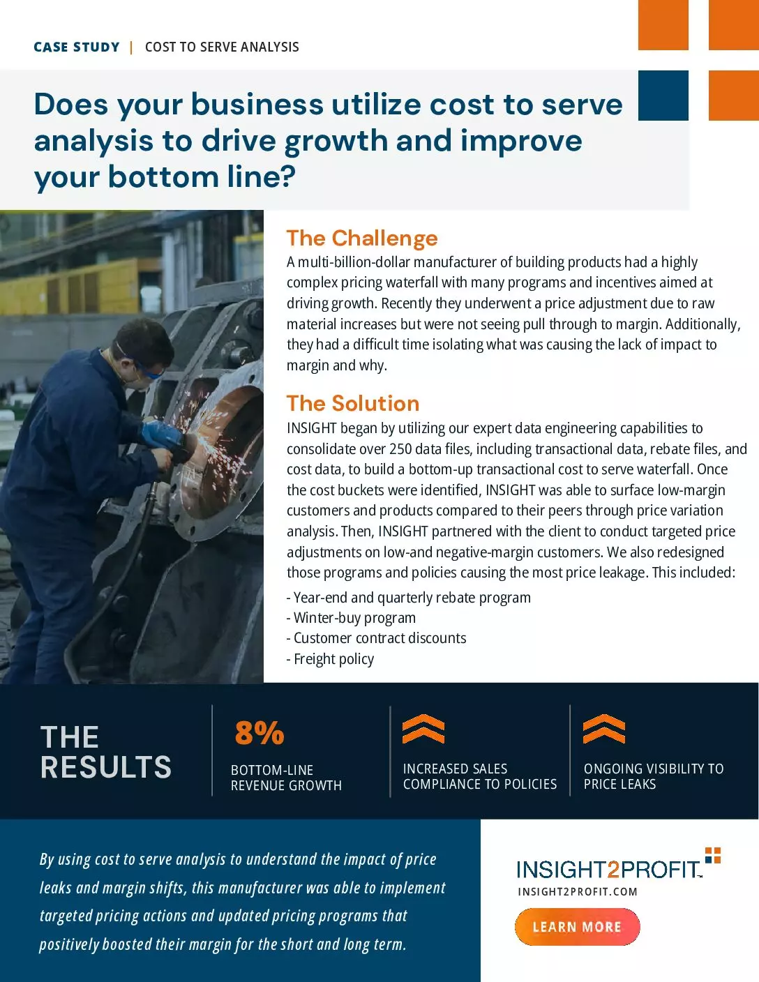 How Are You Using Cost-to-Serve Analysis to Drive Growth And <span class="text-underline orange">Improve Your Bottom Line</span>?